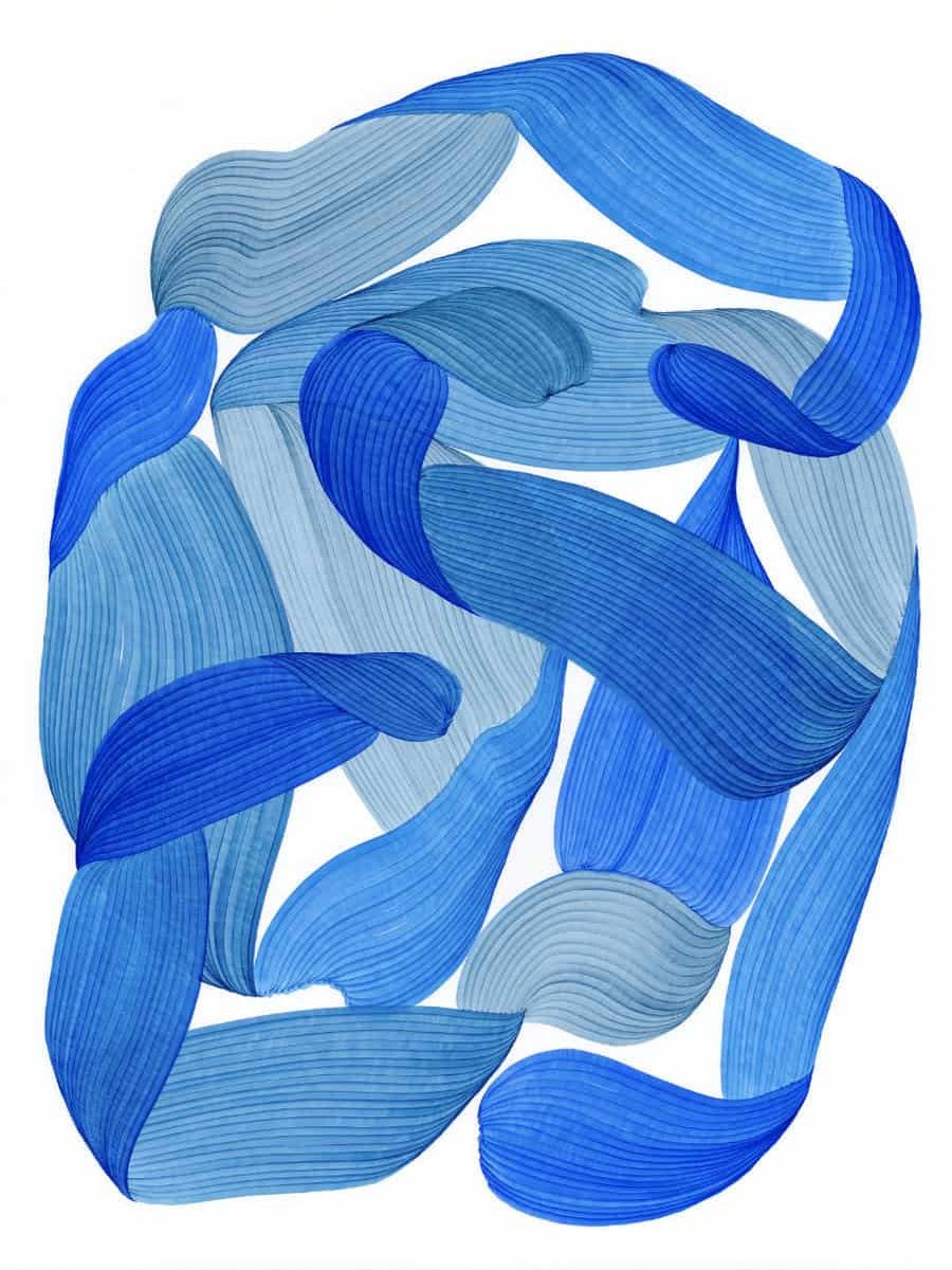 blue abstract